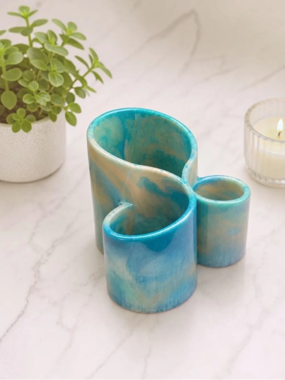 Handmade brand ceramic